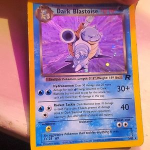 Dark Holo Blastoise 3 82